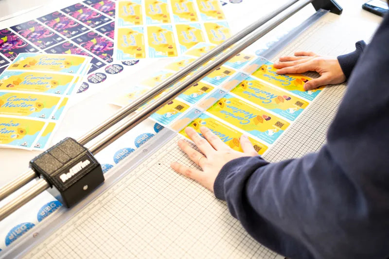 Pro shoot trimming label sheets