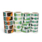 Custom die-cut roll labels on press at Vinylpac
