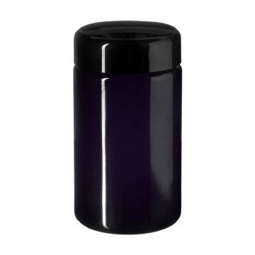 Miron Saturn 150ml Violet Glass Jar w/ CR Lid - Case of 30 ($3.25/jar)