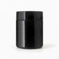 4oz Gloss Black Glass Jar w/ CR Lid - Case of 30 ($1.25/jar)