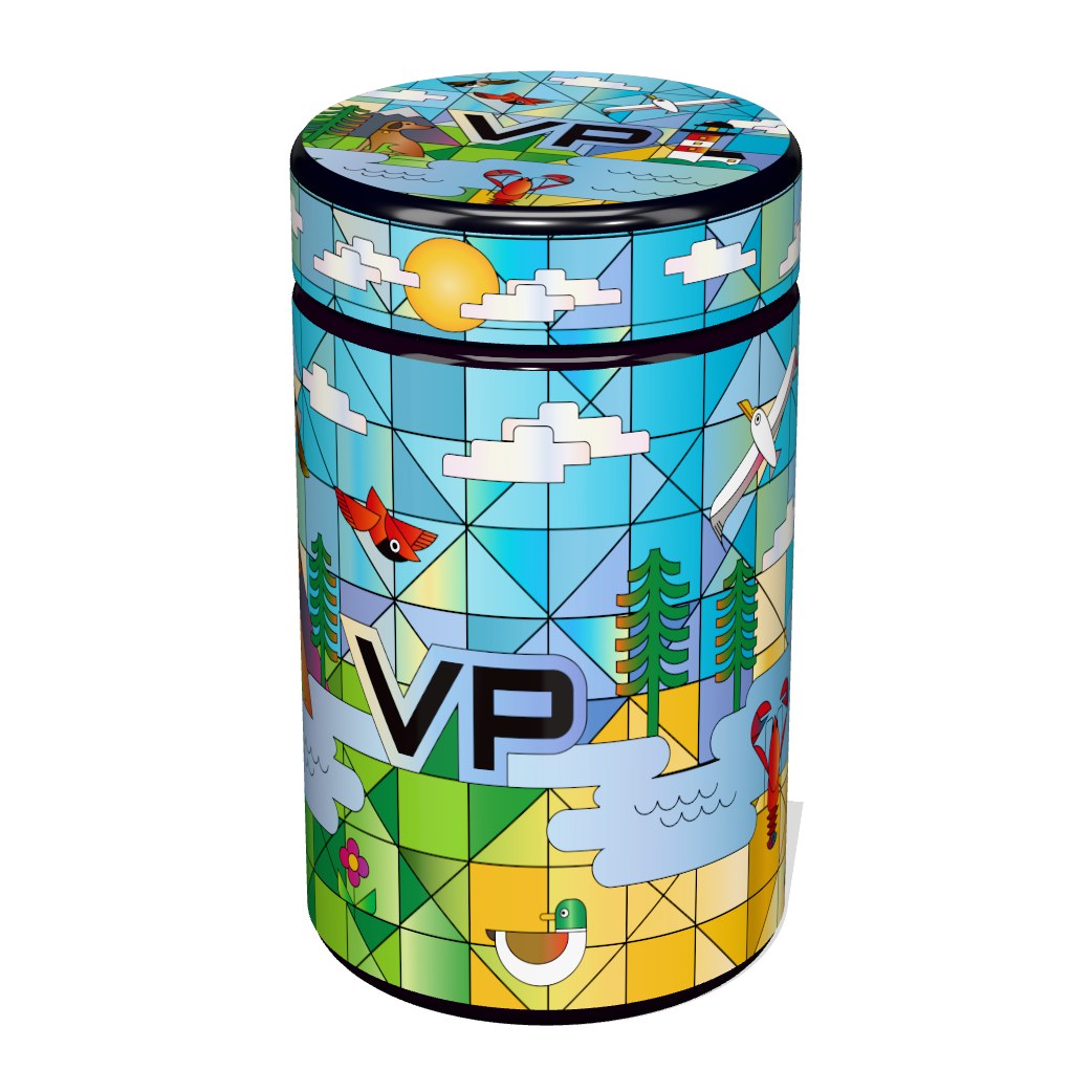 Miron 150ml jar with VINYLPAC top and wrap
